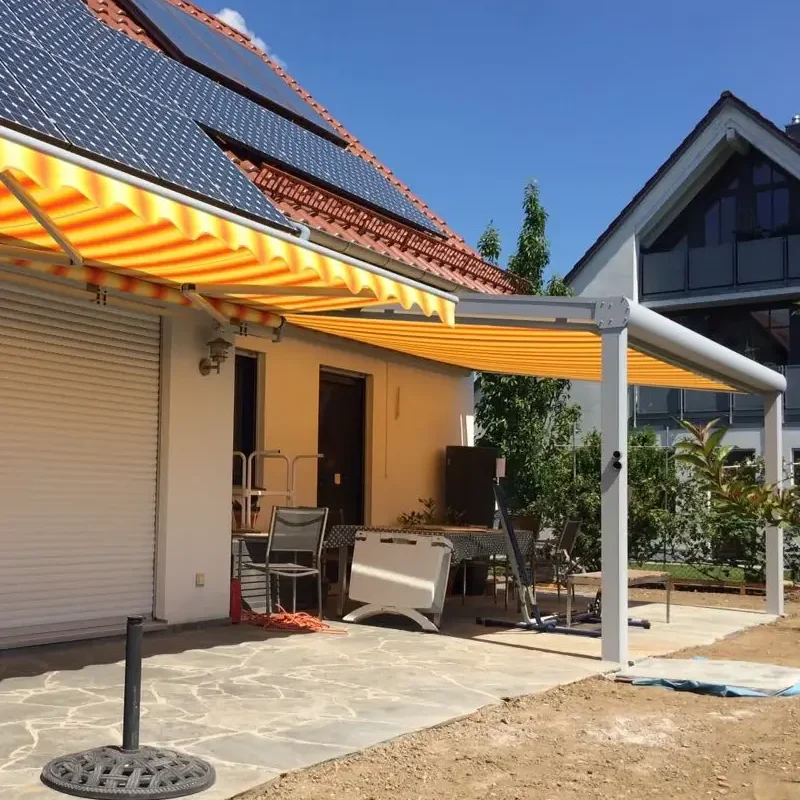 Hochwertige Markilux Markise für Terrasse und Sonnenschutz in Aschaffenburg